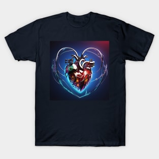 Robotic Heart T-Shirt